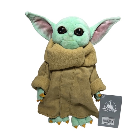 Disney Star Wars: The Mandalorian '(Baby Yoda) Stuffed Toy Plush 11 Inch - Picture 1 of 11